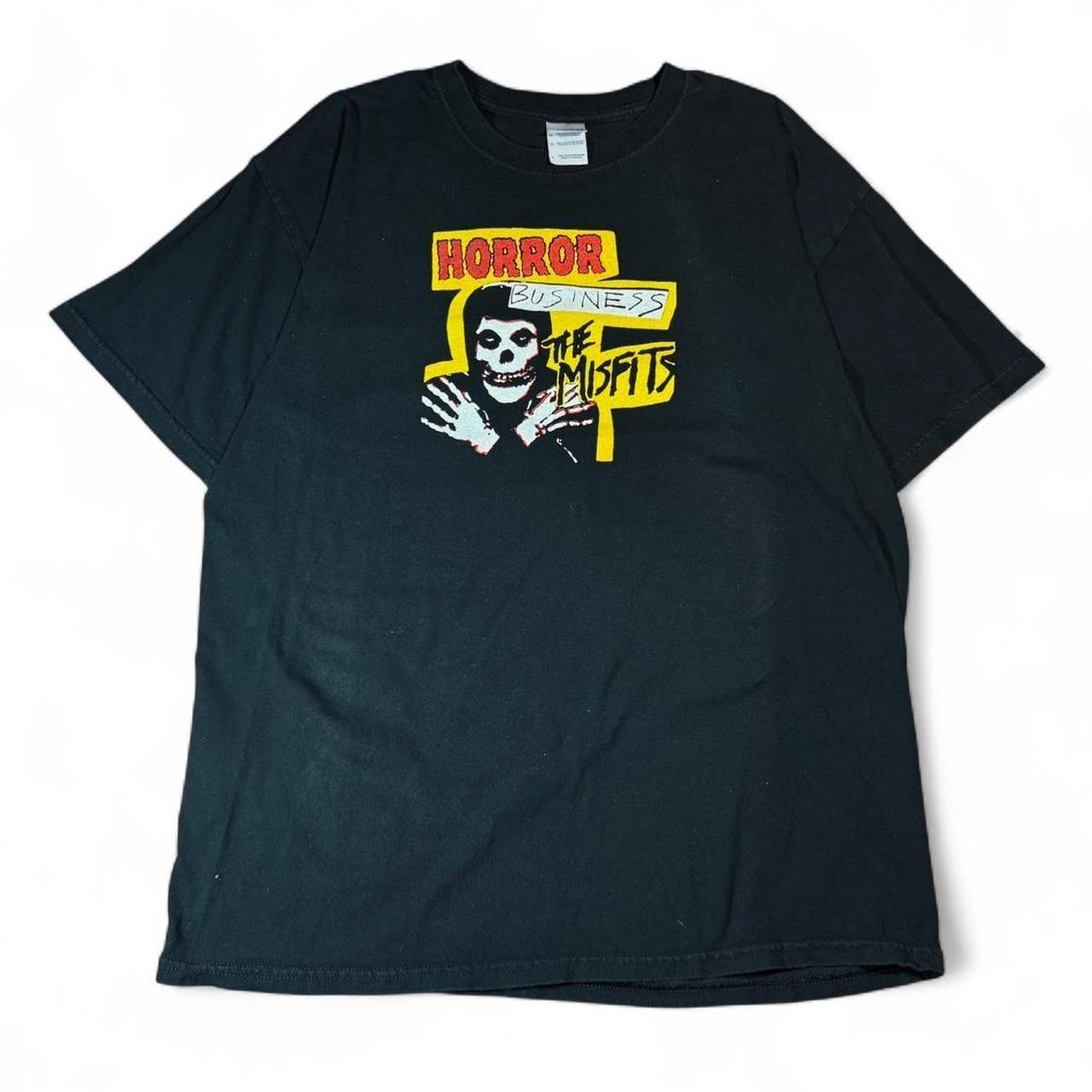 The Misfits Horror Business Band Tee Halloween Punk Skull Size S-4XL S