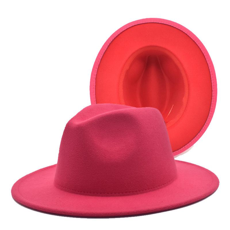 Buy 40 Color Wide Brim Felt Hats Floppy 