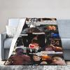 Heated Rivalry  Blanket Flannel Summer Air Conditioning TV  Breathable Ultra-Soft Throw Blanket for Bed Outdoor Quilt