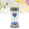Sanduhr 20 Minuten Sanduhr Sand Uhr Sand Timer Home Desktop Bücherregal Dekor Kinder Weihnachten Geburtstag Geschenk (Silber und Blau)