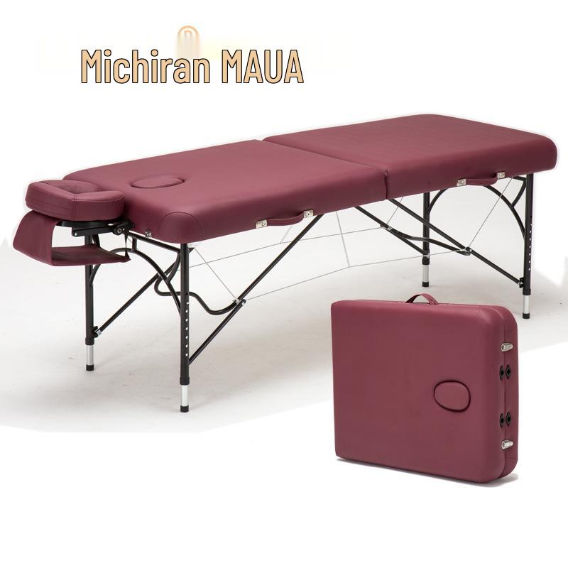 Solid Wood Folding Massage & Acupressure Bed for Home Use - Tuina & Physiotherapy