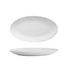 Owalny ceramiczny talerz rybny w stylu nordyckim