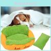 Cute And Warm Dog And Cat Bed With Removable Cushion For Comfortable Pet Resting