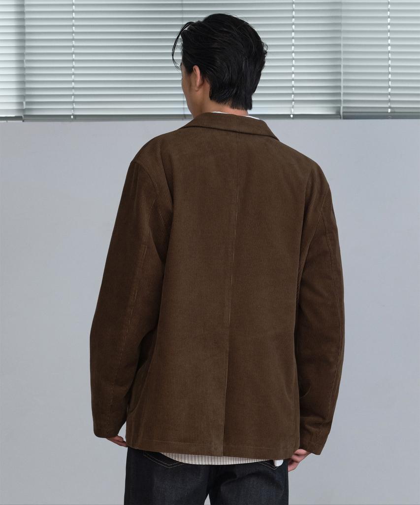 Musinsa Standard [City Workers] 8W Corduroy Blazer [Brown]