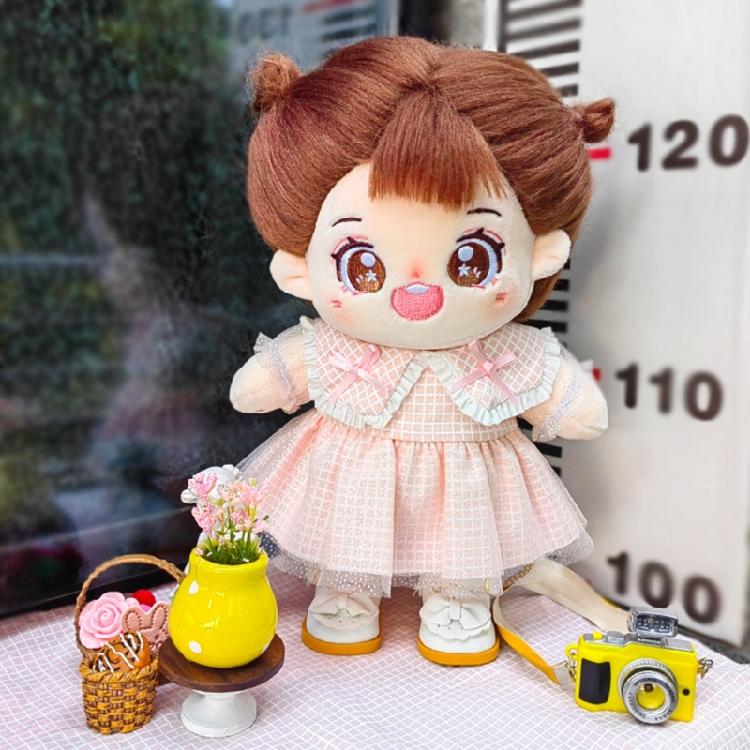 20cm Cute Plush Baby Doll Toy Life-Like Kpop Play Doll Toy Teens Collectible Toy