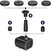 2.8W Split Design Solar Fountain with 8 Nozzles and 3meter-long Water Pipe Easy To Install in The Garden Bird Bath Fountain Pump