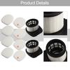 Replacement Filter Set for Shark Rocket Pro IX140 IX141 IX142 Cordless Vacuum Includes 2 Filters and 4 Sponges