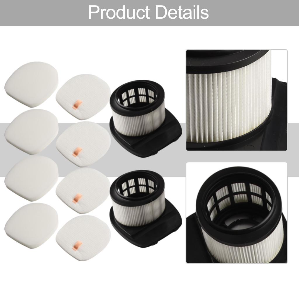 Replacement Filter Set for Shark Rocket Pro IX140 IX141 IX142 Cordless Vacuum Includes 2 Filters and 4 Sponges