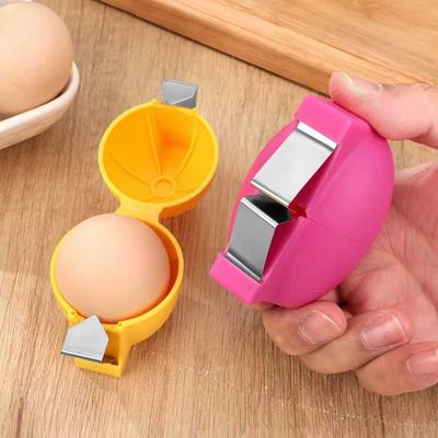 2 Pcs Egg Shell Egg Cutter for Fresh And Cracker Tool Opener Multifunctional Hard Boiled Eggs Stainless Steel