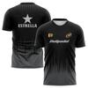 Camiseta Masculina Harajuku Gradiente Moda Padel Tênis Roupa Esportiva Verão Exterior Corrida Fitness Manga Curta Moda Tops Oversized