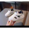Unisex Kids' Casual Sneakers, Versatile Spring/Autumn Baby Walking Shoes, Children's Kindergarten White Shoes & Infant Footwear.