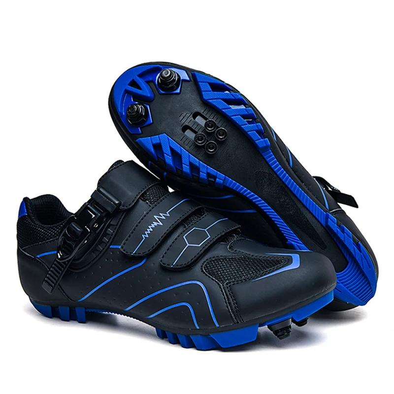 Men's MTB Bicycle Boots Breathable Pro Cycling Sneakers Non-Slip Spikes Cycling Shoes Pedal Bike Shoes MTB Pedal Shoes