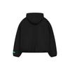 Fear of God Essentials Nylon Filled Half Zip Hoodie Jet Black Men Tops 202SP244334F