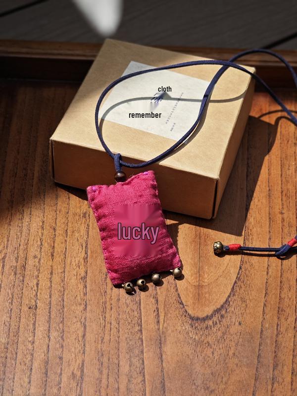 Scented Keychain Pendant Necklace Bag