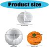 Easy Release Jewelry Organiser Mold Round Shaped Storage Box with Lid Mould Pumpkin Candle Holder Crafting Supplies