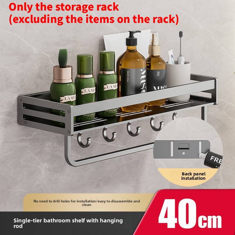 Bathroom Wall Shelf Organizer For Easy Storage In Toilets And Bathrooms