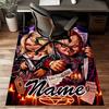 Custom Chucky Mat Personalized Name, Polyester Washable Indoor Entryway Rug, Gift for Christmas, Easter, Thanksgiving Day