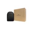 New COACH Graham Coated Canvas With Smooth Cow Leather Backpack Large Size Men's Charcoal Black C2935-QBMI5