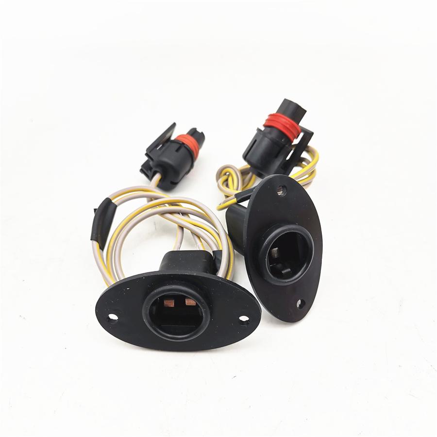 2x For 1994-2001 Dodge Ram 1500 2500 3500 License Plate Lamp Wiring Harness Kit