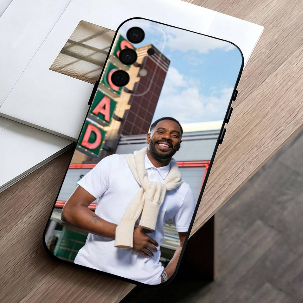 1PC Actor C-Colman D-Domingo Phone Case For Samsung Galaxy A73,A72,A71,A70,A53,A52,A51,Soft Silicone Black Cover