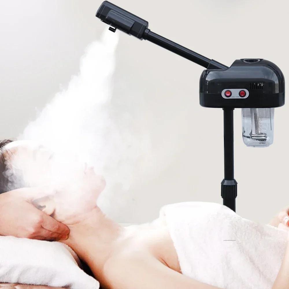 Professional Facial Steamer, Hot Ozone Facial Steamer, Mobile Floor-standing Beauty Face Steamer, Steamer for Estheticians