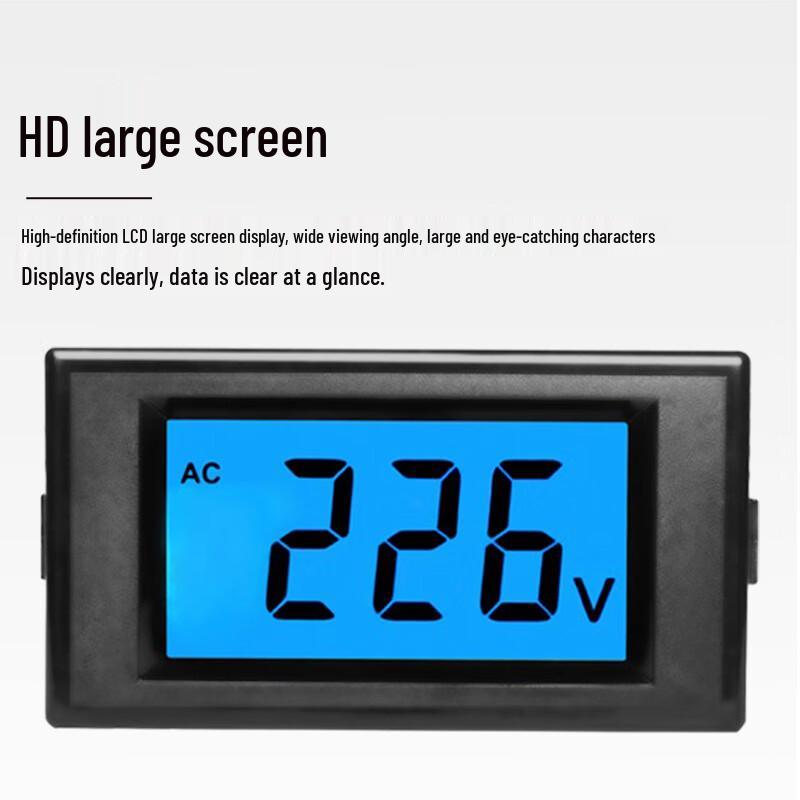 

Two-Wire AC Digital Voltmeter CN plug (adapter included)