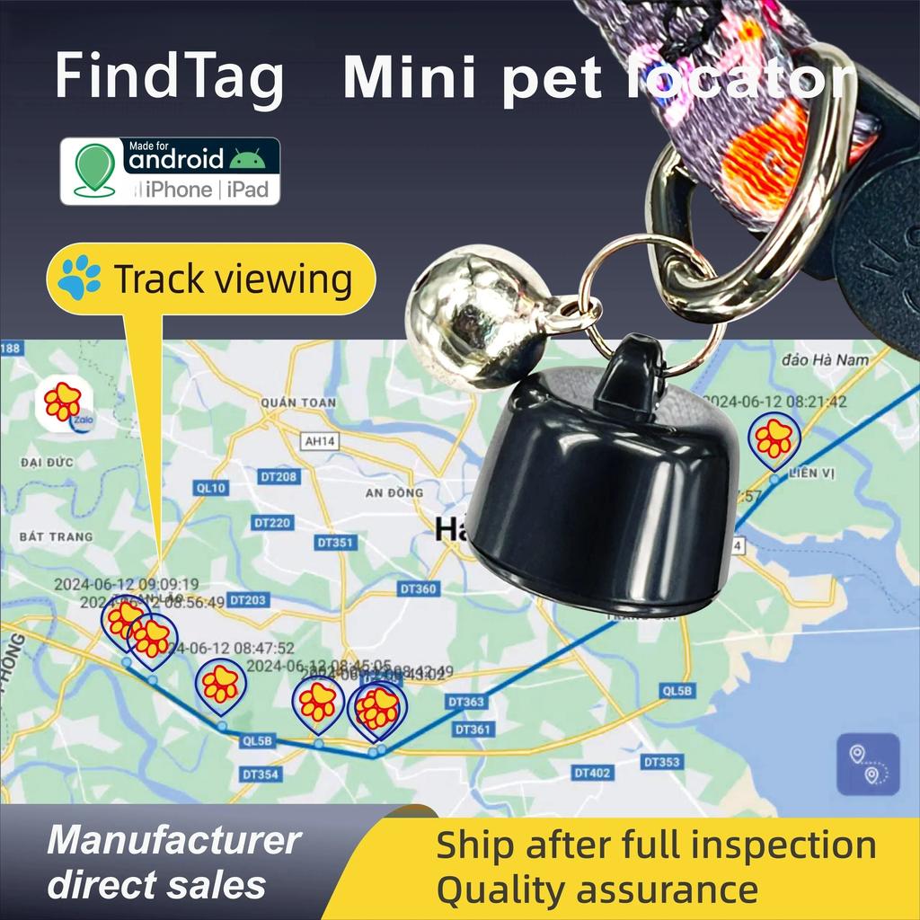 Smart mini waterproof locator P23 for Android Apple positioning tracker to prevent pet from getting lost