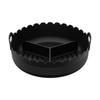 Food-grade 3 Grids Oven Tray Multi-color Divided Airfryer Basket Silicone Air Fryer Liners  Home