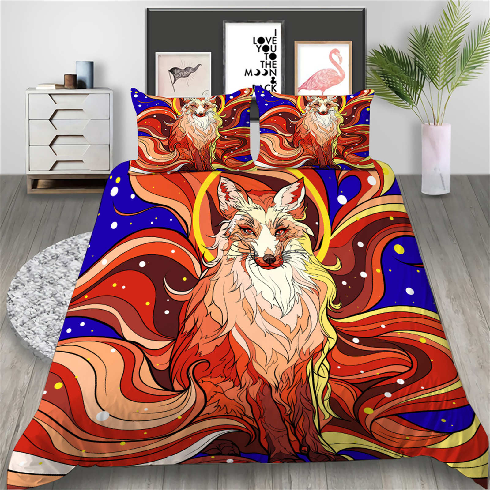 

Пододеяльник 3-Piece 1 One Piece Комплект постельного белья Comforte Luxus Изысканный подарок на день рождения 100% Полиэстер Домашний декор Comforter (quilt)-EU Single(135*200cm)3pcs