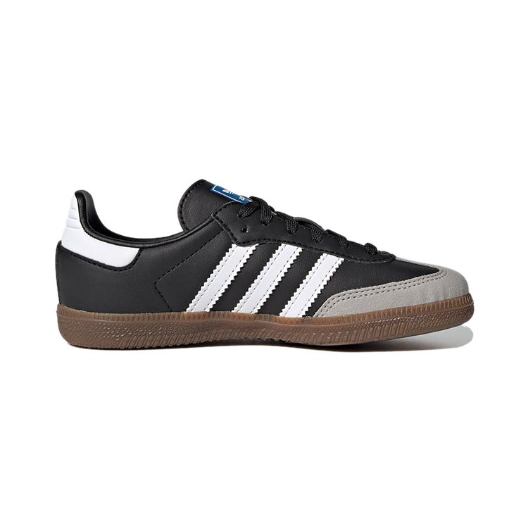 Adidas Samba OG J Black White Gum Kids Sneakers Core-Black Cloud-White GZ8349