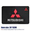 Wzvc4 PVC Anti-Rutsch Auto Armaturenbrett Matte Innenraum Matte für Mitsubishi Lancer ASX L200 Colt Pajero Outlander Eclipse Mirage Radkappe
