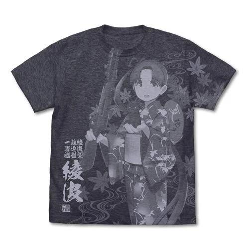 Cospa Kantai Collection Ayanami All Print T-shirt NAVY MSize M