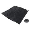 Compact Storage Solution Fireplace Draft Cover Magnetic Draft Stopper