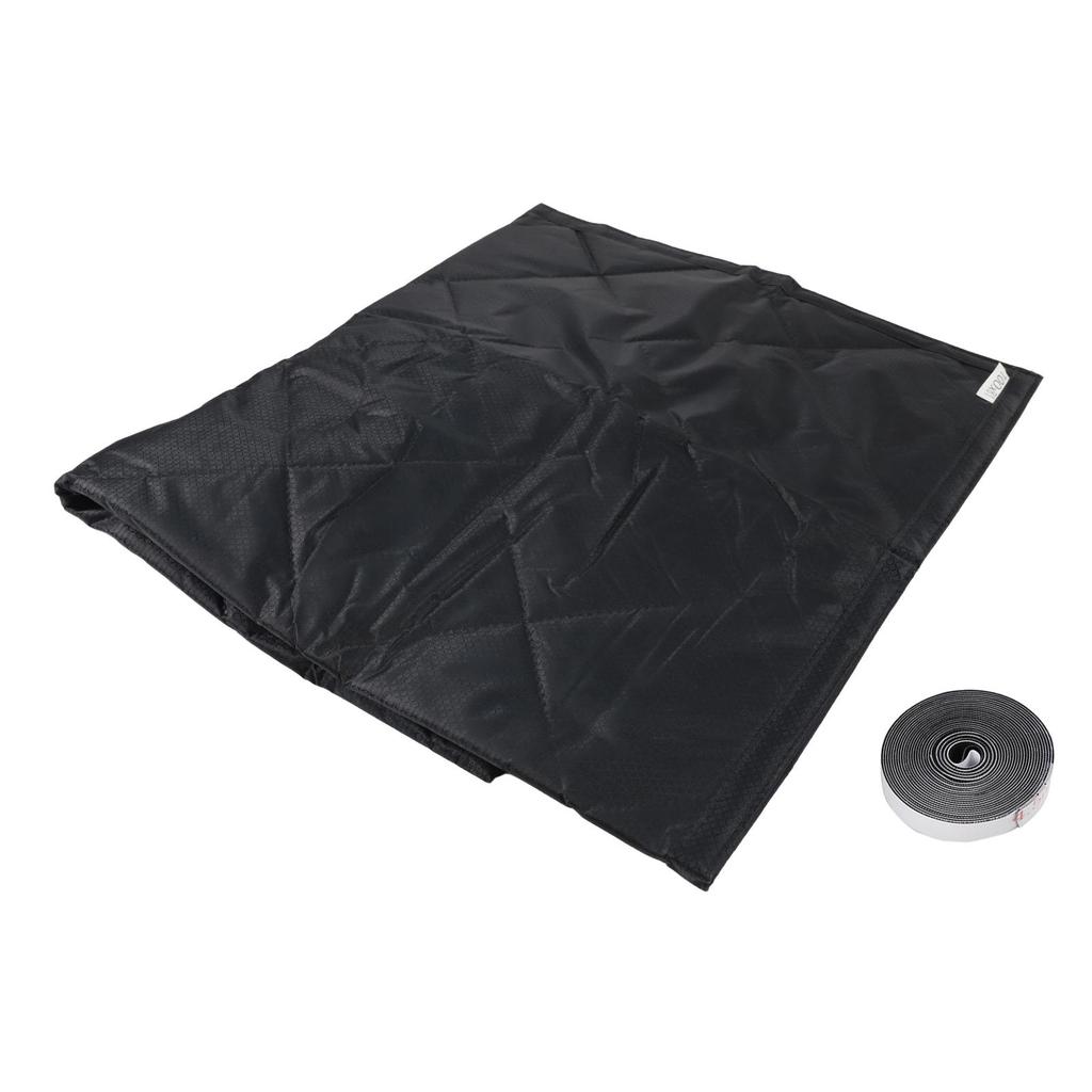 Compact Storage Solution Fireplace Draft Cover Magnetic Draft Stopper