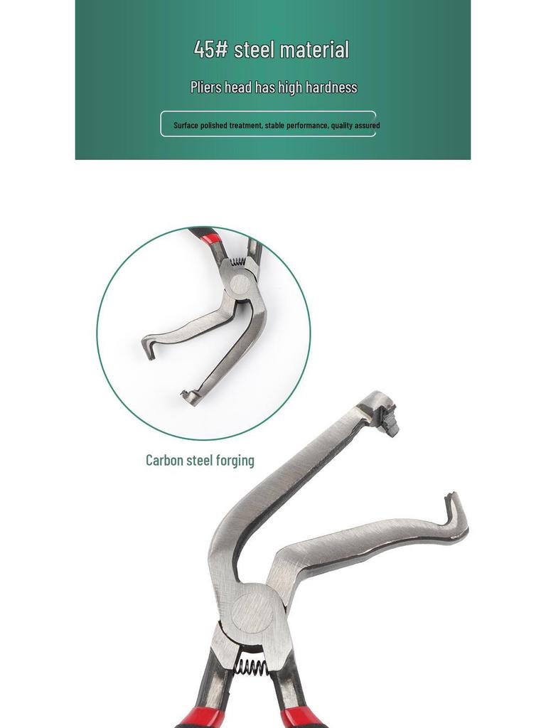 8-Inch Multi-Purpose Wire Cutters and Pliers for Car Circuit, Oil Pipe Separation, and Auto Repair.