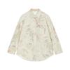JNBY 25 Autumn New Loose Shirt Collar Shirt