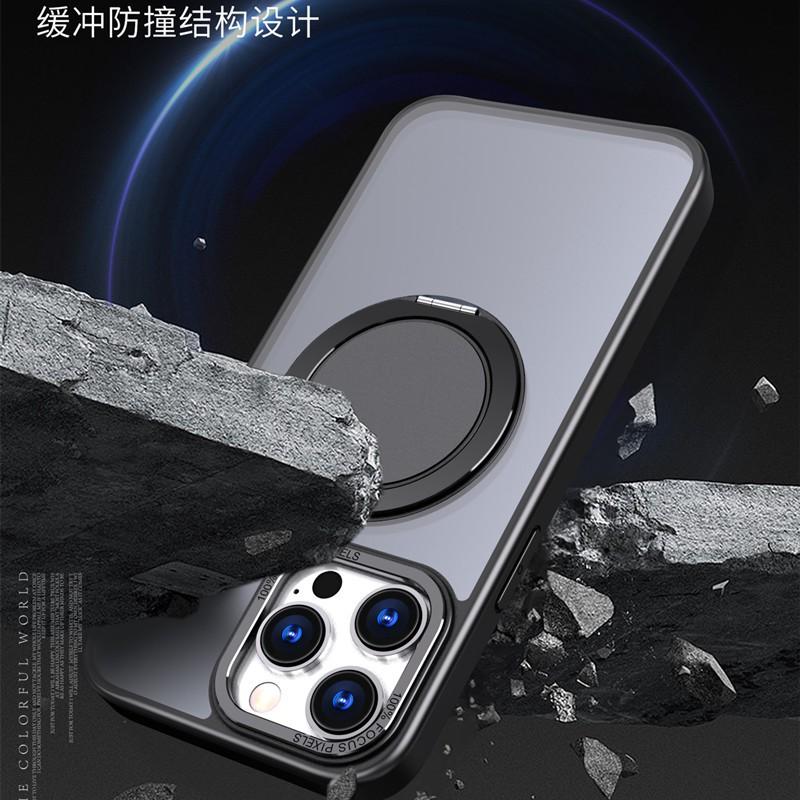 360 Rotating Stand Phone Case IPhone 16 Pro Max 15 14 13 12 11 Shockproof Protective Cover