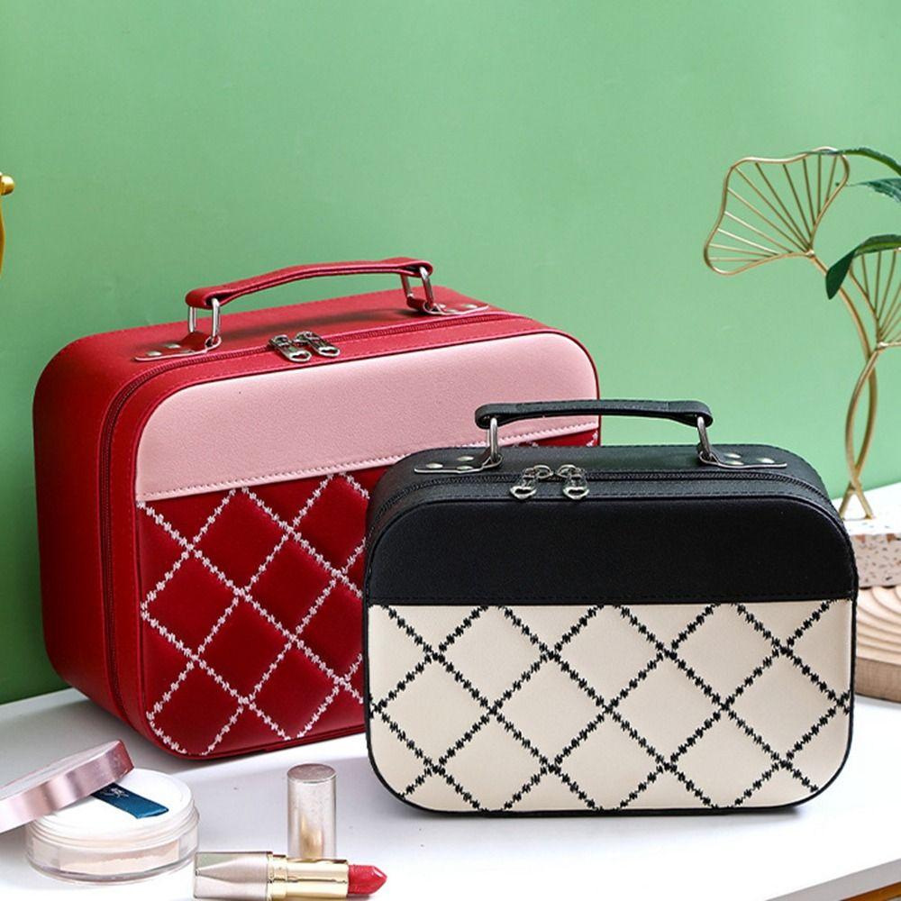 

PU Makeup Storage Bag Zipper Pouch Washing Bag New Storage Case Travel