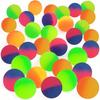 12pcs 2.5cm Rainbow Rubber Bouncy Balls - Bulk Party Favors, Carnival Prizes, Goodie Bag Fillers, Classroom Rewards JXB