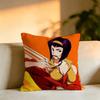 Hot Anime CCowboy Bebopp Pillow Case Square DoubleSided Sofa Cushion Cover Bedroom Bedside Pillow