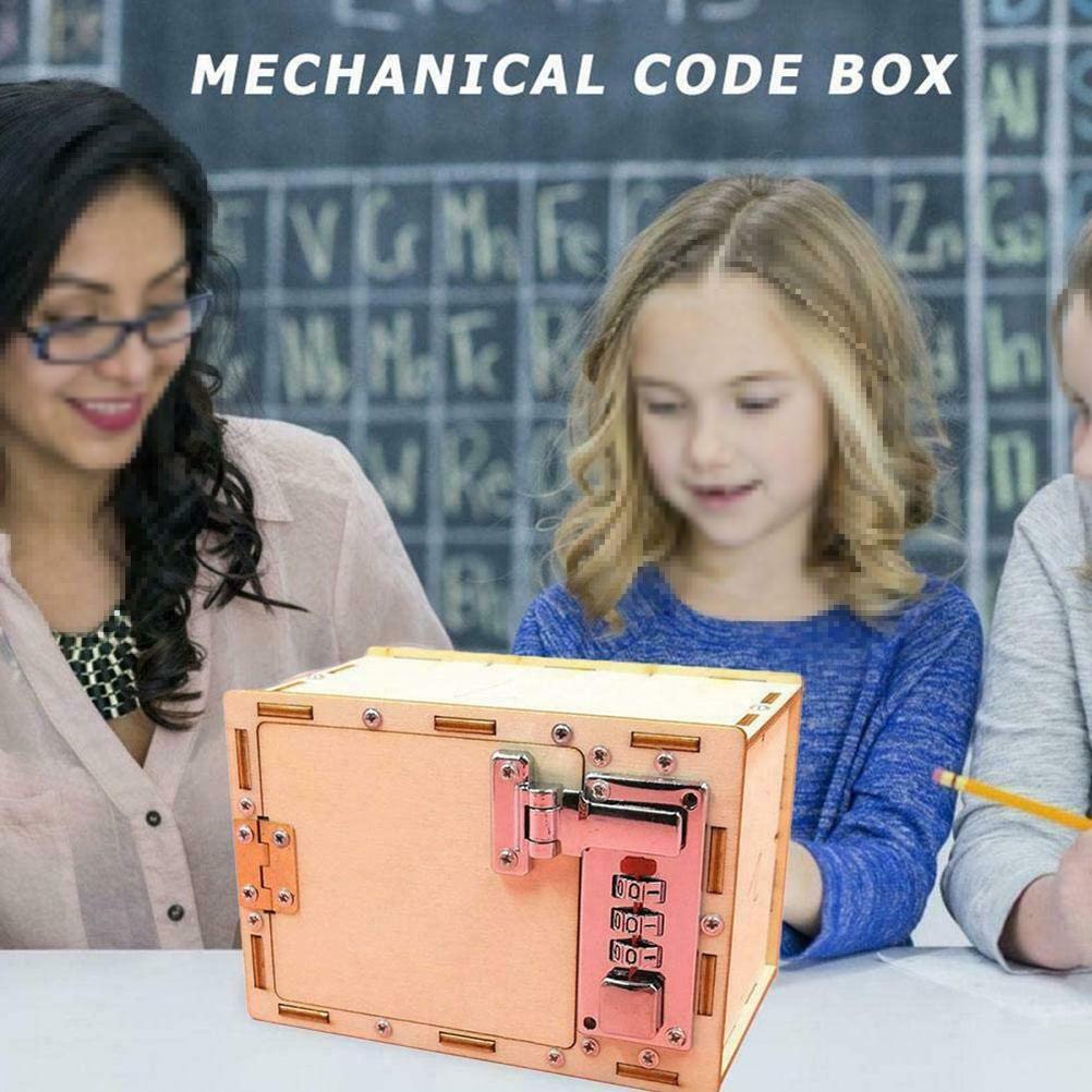 DIY Mechanical Password Box Material Kit Scientific Experiment Invention Equipment