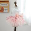 Organza Cat Dog Wedding Dress Fairy Dress Pet Skirt Sweety Puppy Skirt  For Cat Dog