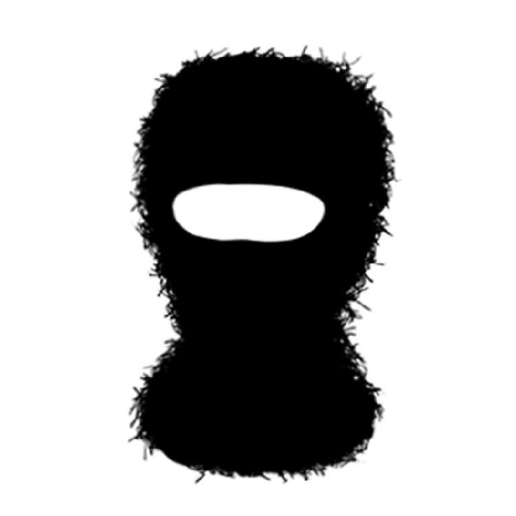 Fun Robber Balaclava Head Covering Hats Halloween Gift Warm Wacky Beanie Hat чёрный