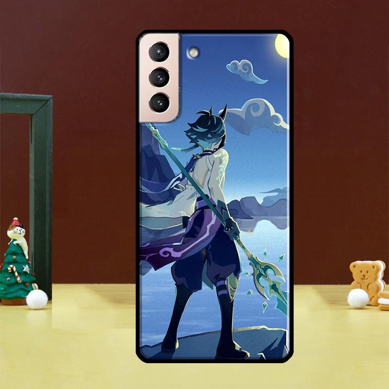 Genshin Impact Xiao Phone Case For Samsung Galaxy S25 Ultra S20 S21 S22 S23 S24 FE S9 S10 Plus S24 Ultra Cover