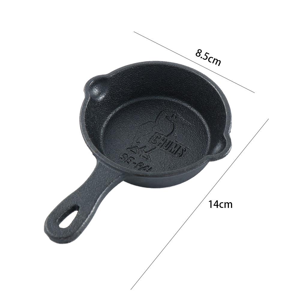 8.5cm Small Cooking Tool Mini Skillet Frying Pan Cookware Cast Iron Pot