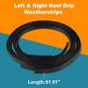Benzi JDMON pentru scurgerea apei de pe plafon, Garnitură de etanșare compatibilă cu Toyota Yaris Hatchback 2007 2008 2009 2010 2011, Înlocuiește 75551-52130, Stânga și Dreapta, 2
