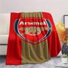 Arsena Team Logo Print FlAannel Blanket, High Quality Comfortable for All Seasons, Home Decor, Warmth and Comfort