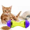 Bone Shape Pet Toy Fun Bowl Toy Feeder Cat Tumbler Leakage Food Cat Toy Ball Puppy Pet Training Exercise Fun Bowl