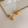 Retro fashion oil-dripping earrings niche temperament medieval style earrings personality high-end pearl earrings