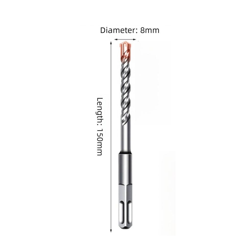 

Cross Tips Hammer Drill Bit 6/8/10/12mm Carbide Tipped Drill New SDS Plus Drill Bits Masonry 8mm